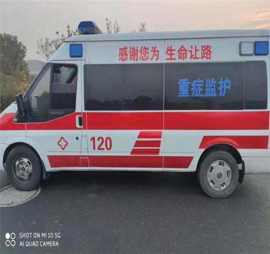 三家镇救护车出租服务案例3